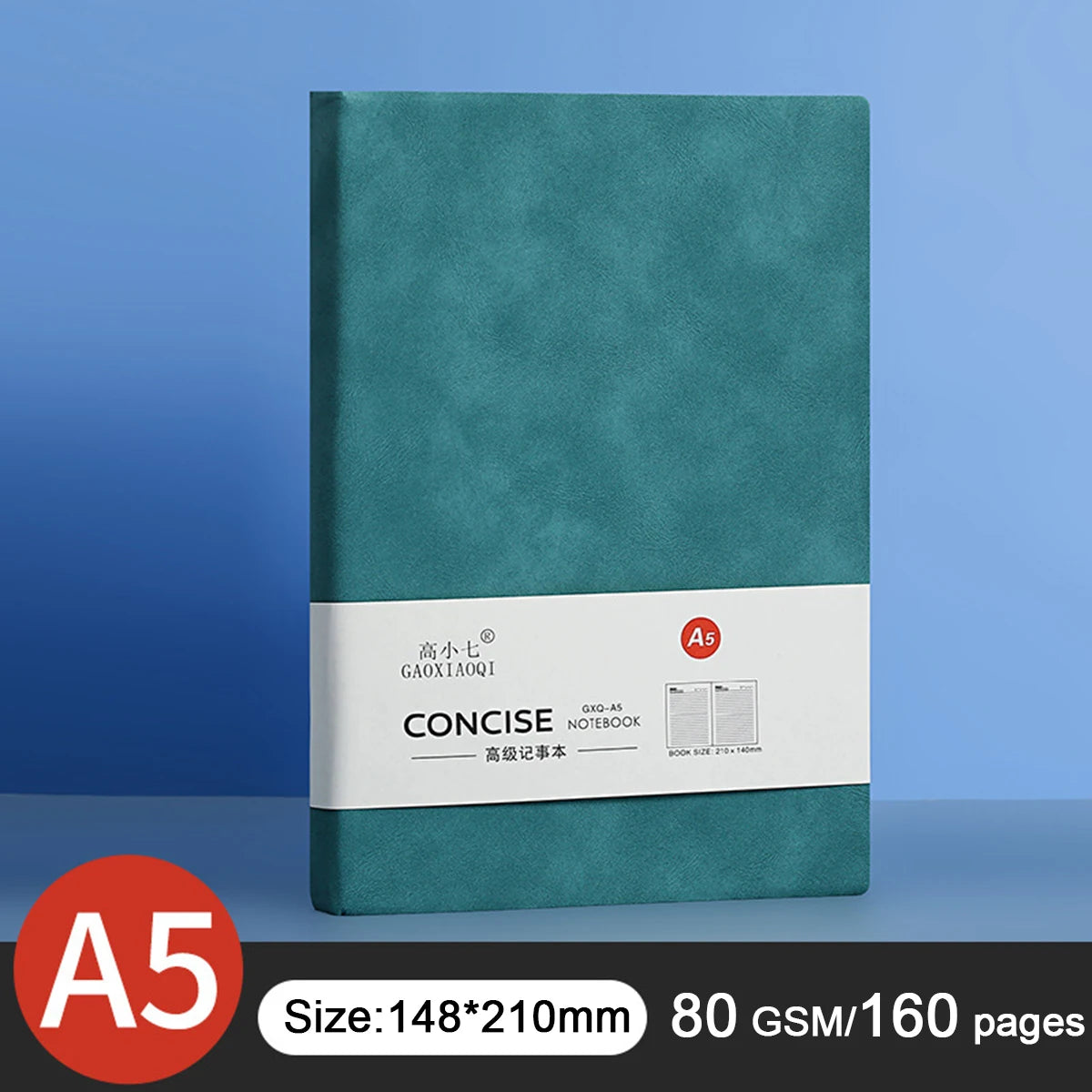 A5 Retro Leder-Notizbuch für Business & Alltag – Elegante Hülle, robuste Verarbeitung, professionelle Wirkung