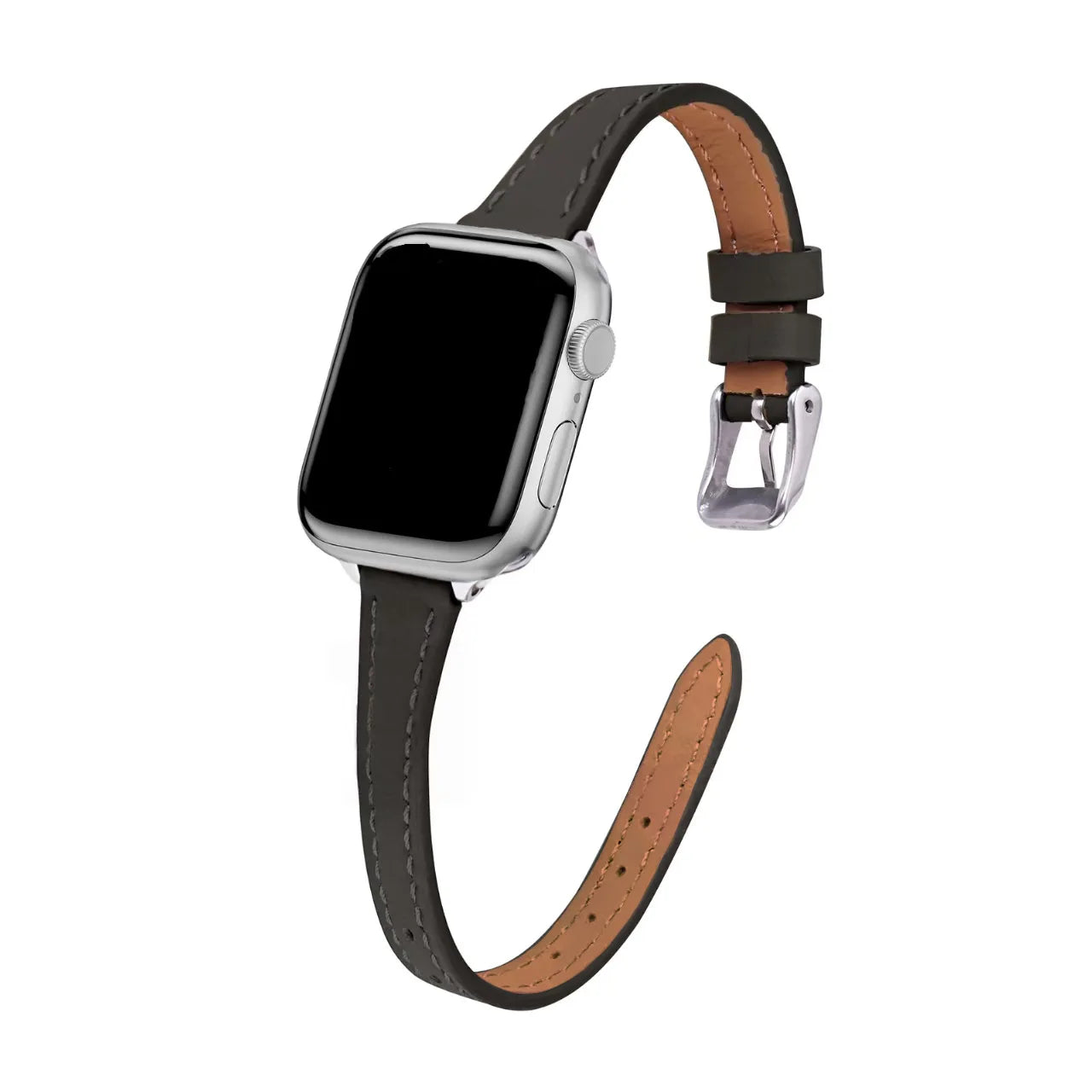 Elegantes Leder Loop Armband für Apple Watch Damen – Hochwertiges Leather Strap 38–46 mm & 49 mm für Series 1–11, SE & Ultra