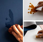 Runde PU-Kunstleder Tischsets & Untersetzer – Elegantes, doppelseitiges Platzmatten-Set im American Style für Dining, Party & Dekoration (1/4/10 Sets)