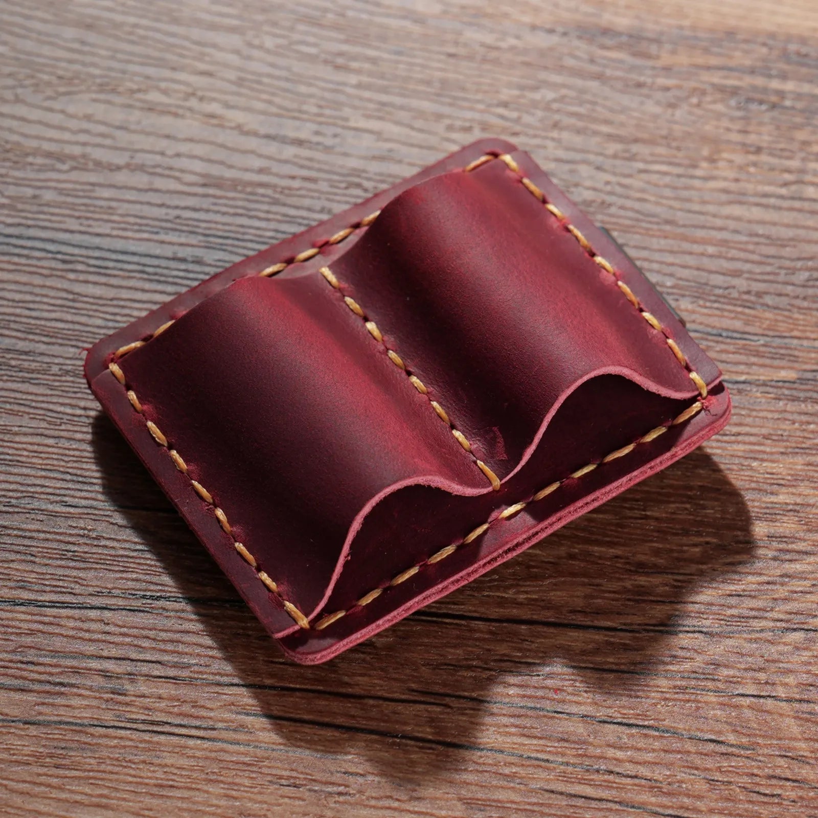 Porte-stylo rétro en cuir avec boucle – Boucle pour stylo plus élégante avec clip métallique pour carnet de notes, journal et raboteuse