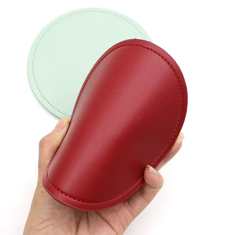 Personalisierbarer PU-Leder Untersetzer (1 Stück) – Runder, wasserdichter & hitzebeständiger Tassenuntersetzer mit Gravur oder Farbdruck