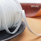 Flaches geflochtenes Kunstveloursband 5 mm – 5 Yards Faux Suede Kordel für Schmuck, Armbänder & DIY Handarbeit