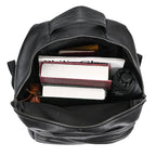 WANTING Luxus Leder Rucksack Herren – Großer Designer Laptop Rucksack aus echtem Rindsleder für Schule, Reise & Alltag