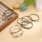 Trendiges PU Leder Wickelarmband mit Animal-Print – Verstellbares Unisex Armband im Kuh-, Schlangen- oder Leopardenmuster, modernes Partnerarmband