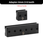 WUTA Multifunktionaler Leder Lochstanzer – Austauschbares Stich- & Lochwerkzeug mit Rund-, Diamant-, Oliven- & French-Style Köpfen