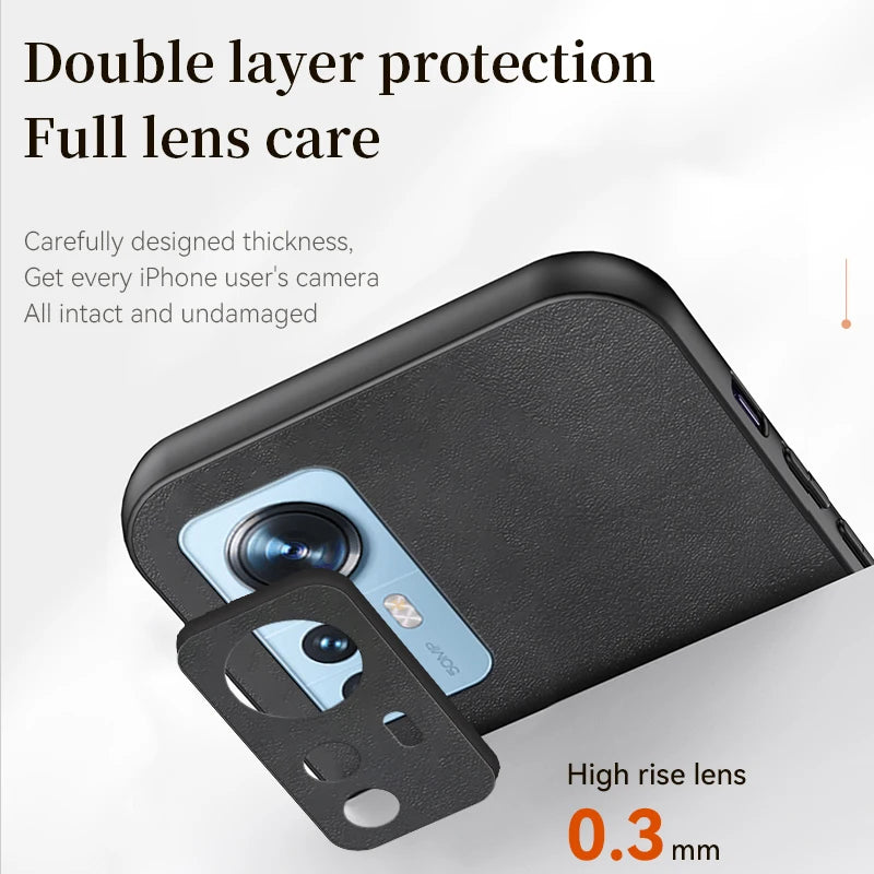 Funda de cuero magnética premium para Xiaomi Mi &amp; Poco – Funda de cuero vintage con protección voll, anti-kratz, anti-fingerabdruck y staubdicht