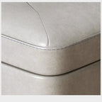 Kreativer Jelly Bean Lederhocker: otomana y fußhocker más modernas para muebles, sofás y muebles 