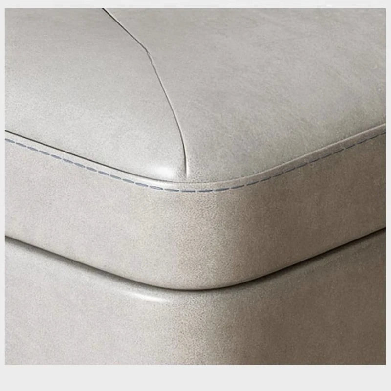 Kreativer Jelly Bean Lederhocker – Moderner Ottoman & Fußhocker für Wohnzimmer, Sofa & Flur