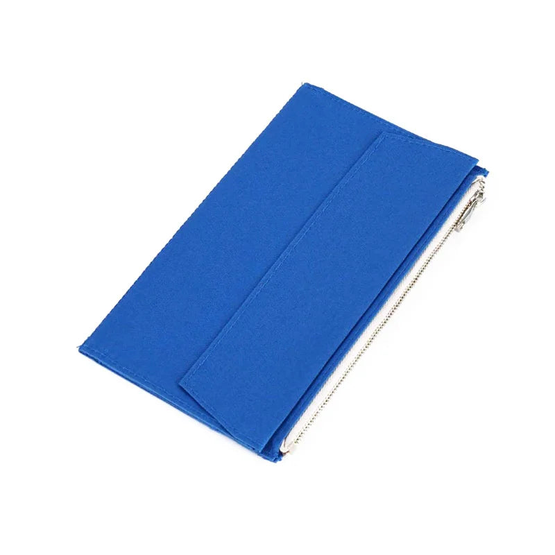 Pochette de voyage en toile pour carnet de notes et cartes de voyage – Pochette de rangement longue durée pour documents et articles de voyage