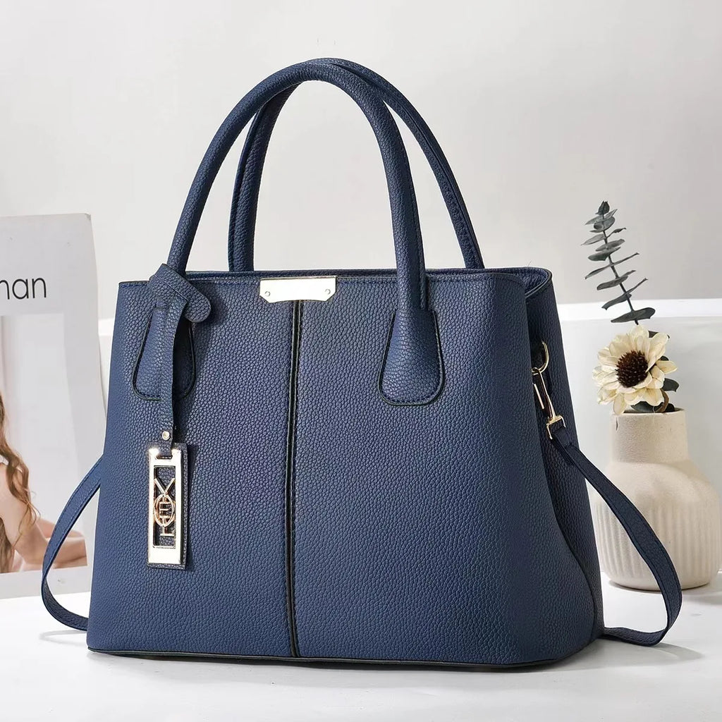 Elegante Damen Handtasche aus PU-Leder – Luxus Design Schulter- & Tote Bag, stilvolle Fashion Tasche für Alltag & Business