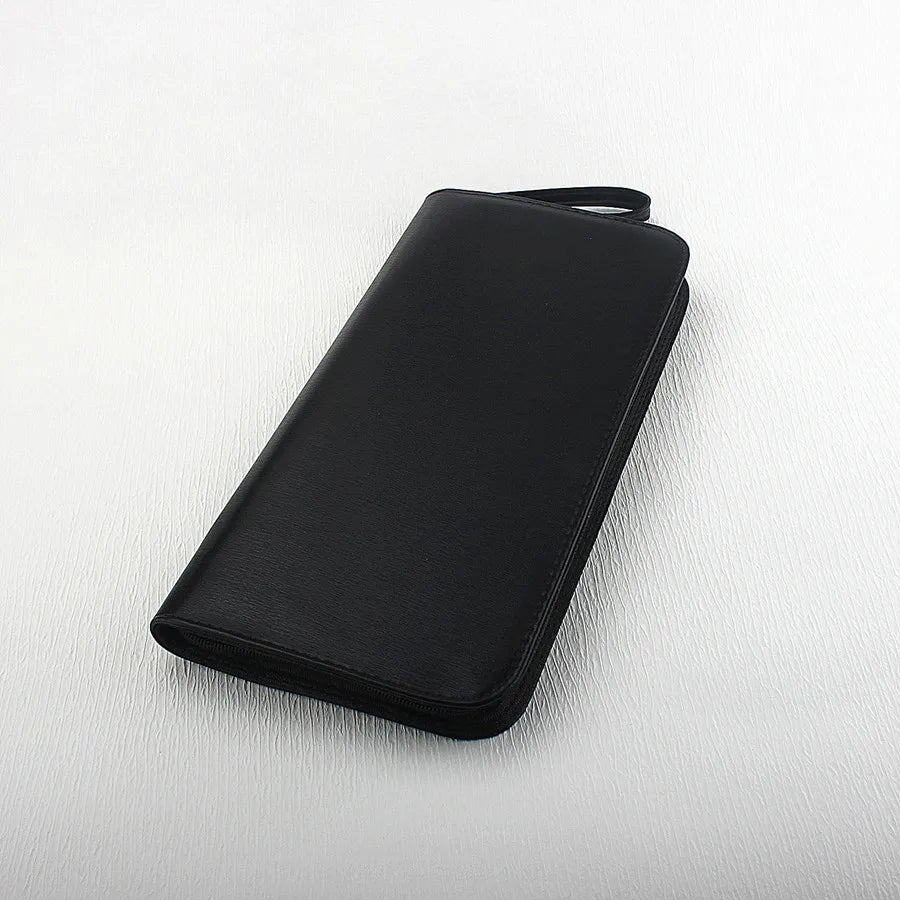 PU Leder Stifteetui für 10–48 Stifte – Wasserfeste Pen Pouch für Füllfederhalter & Rollerball Pens