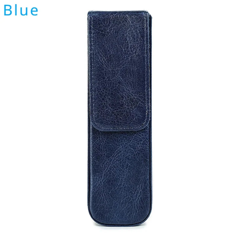 Luxuriöses Füllfederhalter-Etui en véritable cuir – Premium Stifteetui mit 2/3/6/12 Fächern für Büro &amp; Schule 