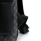 Herren PU Leder Rucksack mit Shark-Design – Modischer Laptop- & Schulrucksack für Studium, Reise & Alltag