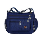 Damen &amp; Herren Nylon Handtasche – Oxford Stoff Schultertasche, bolso cruzado con múltiples fundas para todas las etiquetas y viajes