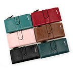 Damen Geldbörse Groß & Elegant – Lange PU-Leder Wallet mit Reißverschluss, Kartenfächern & hoher Kapazität