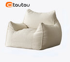 OTAUTAU Bean Bag Sofa Pouf Bezug – Outdoor & Indoor Sitzsack-Hülle ohne Füllung, wasserfester Puff Ottoman für Garten, Camping & Wohnzimmer