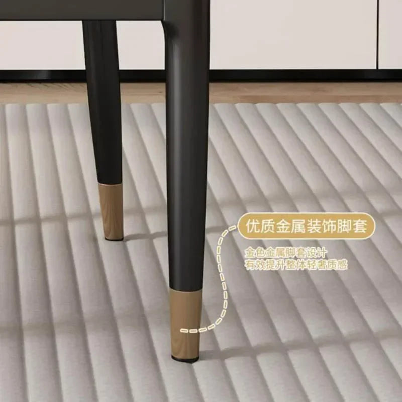 Italienisches Design Esszimmerstuhl aus PU-Leder – Moderner Polsterstuhl für Küche, Schlafzimmer, Hotel & Restaurant