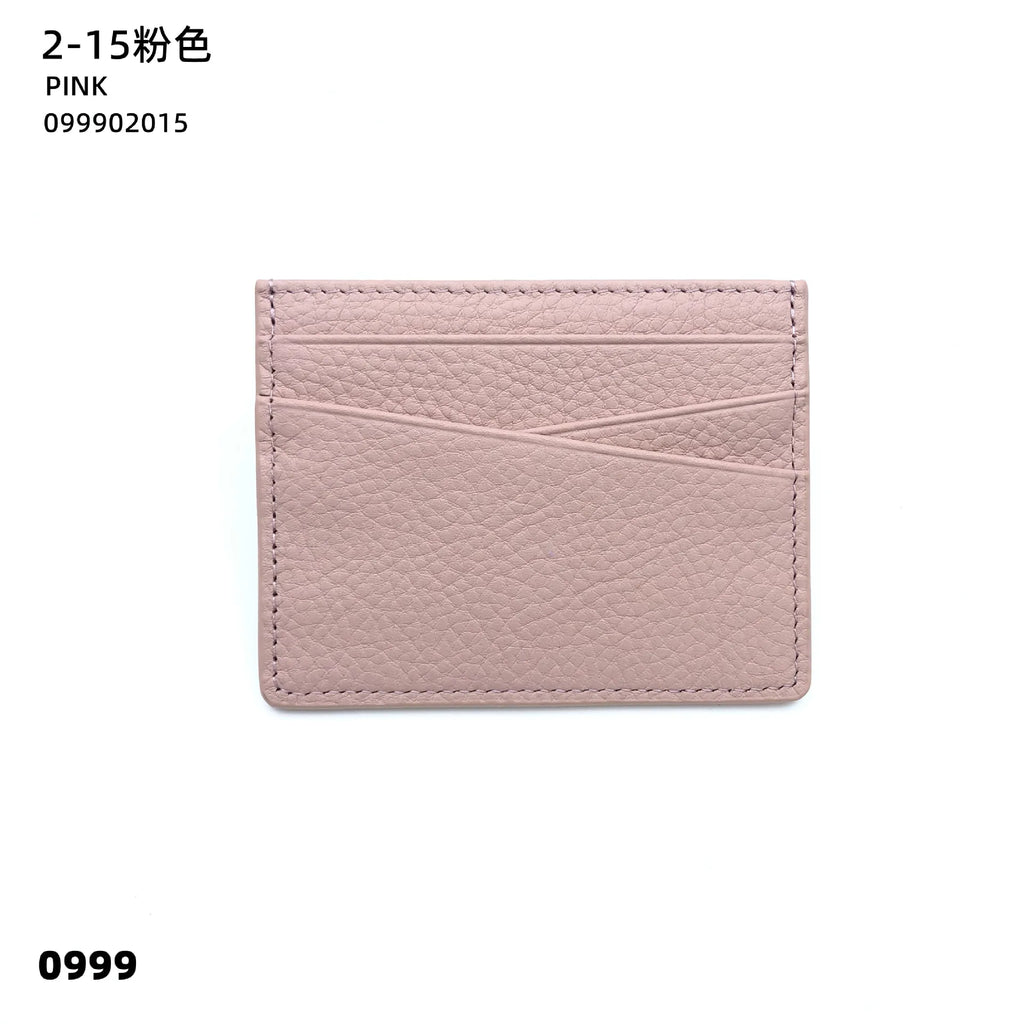 Véritable carte avec initiales – Slim Luxus Card Holder aus Rindsleder für Damen &amp; Herren | Porte-monnaie personnalisé