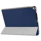 Étui en cuir PU à trois volets pour iPad Pro 12.9 pouces (1. et 2. génération) – Smart Cover avec fonction support pour iPad Pro 12.9 (2015 et 2017) 
