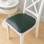 PU Leder Sitzkissen 40×43 cm – Wasserdichtes, rutschfestes Stuhlkissen für Esszimmer &amp; Küche 