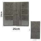 Auto Dokumentenmappe aus Leder für Herren – Fahrzeugschein- & Versicherungsmappe mit Kartenfächern