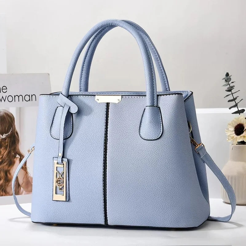 Elegante Damen Handtasche aus PU-Leder – Luxus Design Schulter- & Tote Bag, stilvolle Fashion Tasche für Alltag & Business