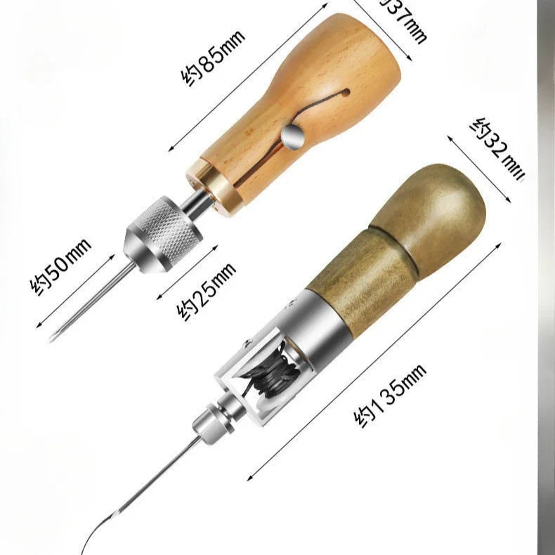 Handbetriebene Ledernähmaschine – DIY Lederhandwerks- &amp; Gravurwerkzeug 
