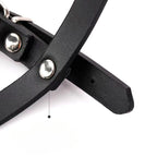 Verstellbarer Drahtkorb-Hundemaulkorb für große &amp; sehr große Hunde – Robuster, atmungsaktiver Trainings-Maulkorb mit Leder-Riemen 