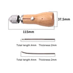 Leder Nähahle Set – Handnähmaschine mit Speedy Lock Stitcher, Nadeln & Garn für DIY Lederarbeiten, Canvas & Reparaturen
