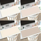 Tapis de souris en cuir PU de grande taille - Fêtes et fêtes - Tapis de souris pour bureau, bureau à domicile et PC