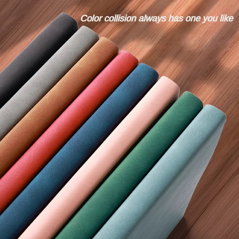 Elegantes A5 Leder-Notizbuch – Business & Bürojournal für Organisation und Stil