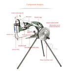 Handbetriebene Ledernähmaschine für Schuhe, Taschen & Kleidung – Professionelle Schuhreparaturmaschine