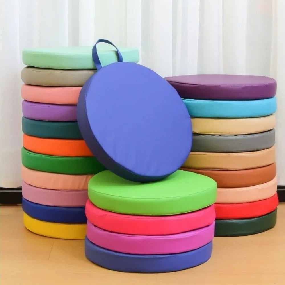 Bequemes Leder Stuhlkissen mit Memory Foam – Wasserdichtes, dick gepolstertes Sitzkissen für Küche & Alltag