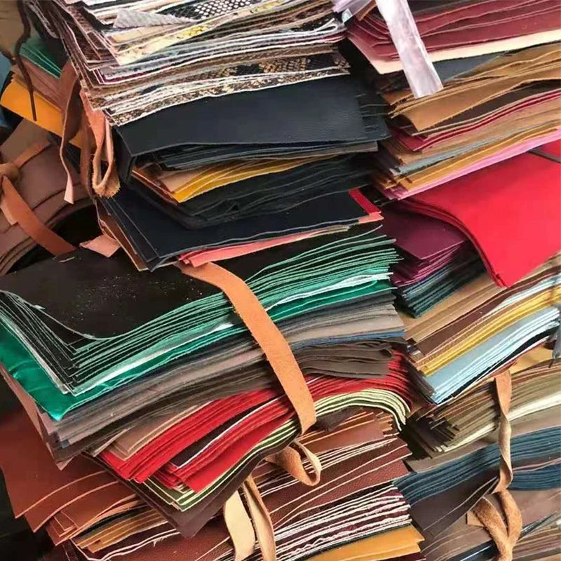 Erstklassiges Echtleder-Zuschnitt aus Kalbsleder – Petits étuis en cuir pour sacs à main, vêtements et travaux manuels de bricolage 