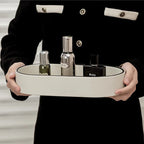 Elegante PU Leder Ablagebox im Japan Style – Stilvoller Valet Tray & Organizer für Schlüssel, Schmuck & Kosmetik