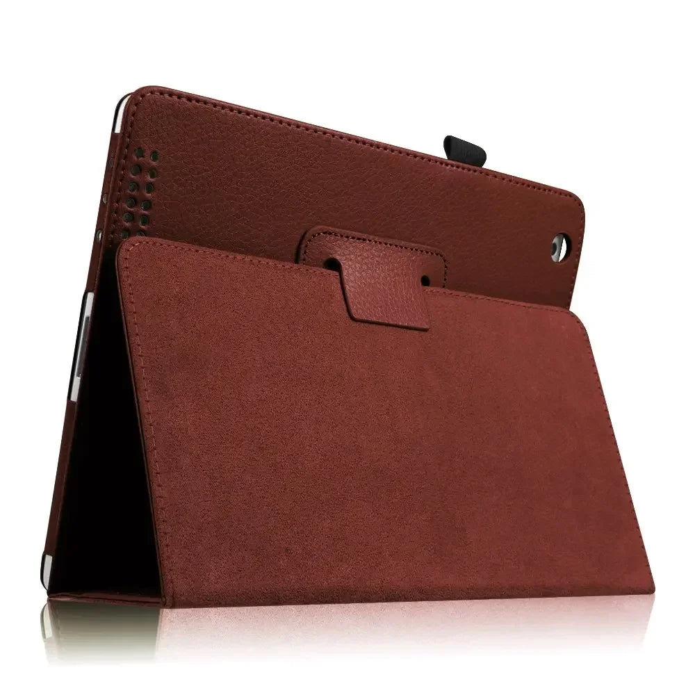 PU-Leder Flip Case für iPad 9.7, 10.2, 10.9 & 11 Zoll – Smart Wake Tablet Hülle mit Standfunktion für iPad 2–11, Air, Pro & mini