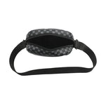 Herren Crossbody Bag – Verstellbare Schultertasche mit Karomuster für Alltag & Freizeit