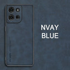 Funda práctica de lujo para MOTO Edge – Funda de cuero de cubierta completa con carcasa de TPU para Edge 40, 50, 60, 70 Neo / Pro / Ultra / Fusion 