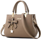 Damen PU-Handtasche – Crossbody & Messenger Bag mit Blumen-Design für Alltag & Shopping