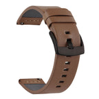 SAMCO Sport Vintage Leder-Uhrenarmband mit Edelstahlschließe - Correa de reloj clásica 18 / 20 / 22 / 24 mm para brazaletes
