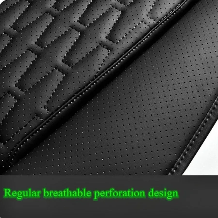 Belüftetes Leder Auto-Sitzkissen für alle Jahreszeiten – Ergonomisches Sitzpolster zur Erhöhung der Sitzhöhe & mehr Fahrkomfort