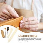 DIY Reliures &amp; Cuir Nähset – Ensembles d'outils et de travaux manuels pour reliures, travaux de cuir et réparations 