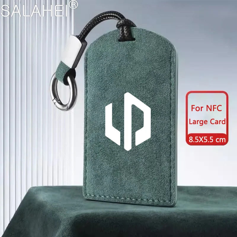 Premium Leder NFC Karten-Schlüssel Hülle für Leapmotor C10 (2024) – Elegantes Keyless Key Cover aus Leder & Wildleder