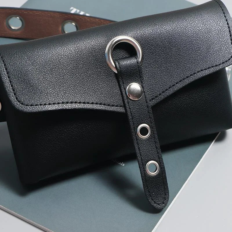 PU Leder Damen Gürteltasche – Große Kapazität, Verstellbarer Gürtel & Crossbody-Handtasche für Handy und Alltag