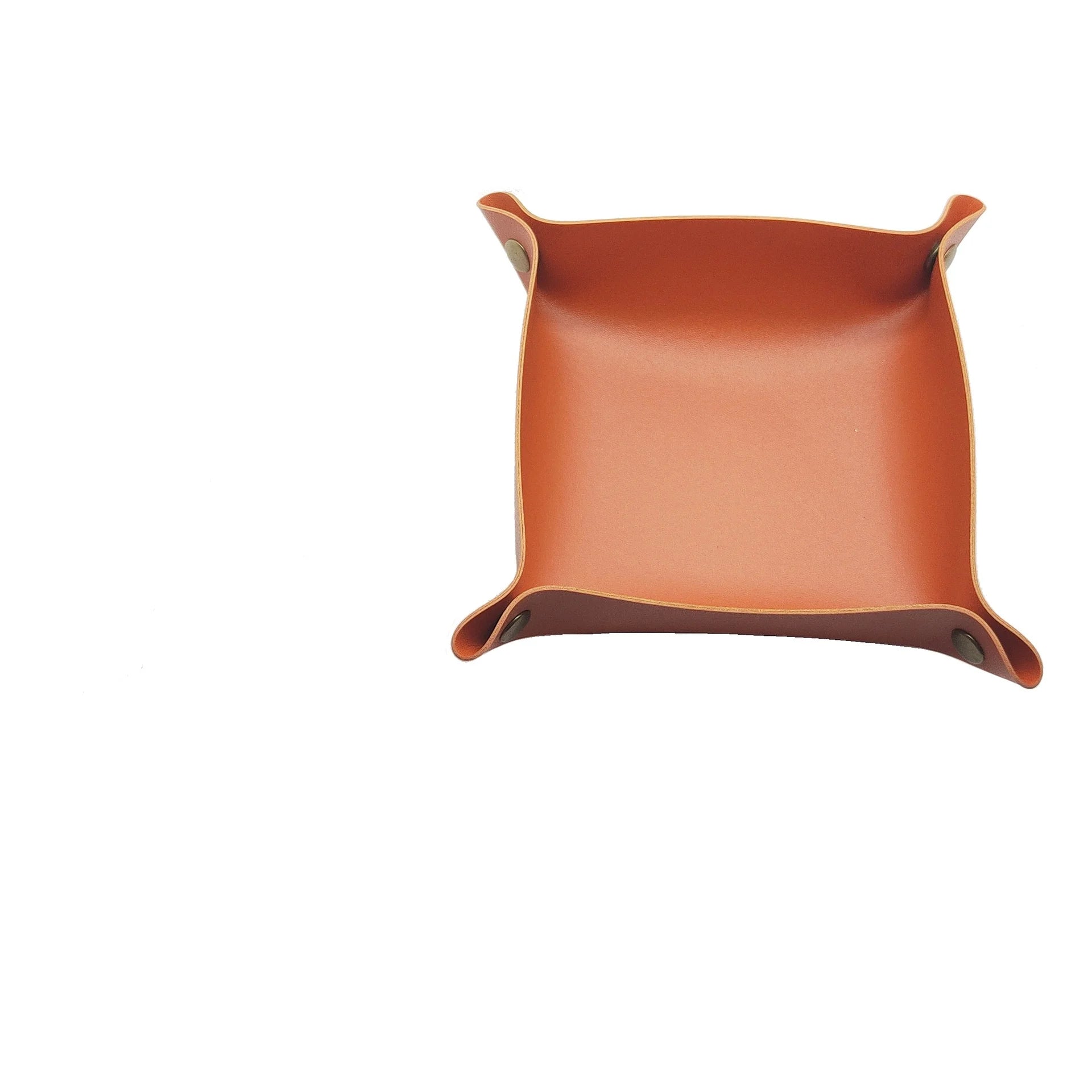 Faltbares Leder Rolling Tray 20 cm – Rollbare Ablageschale für Tabak, Pfeifen- & Zubehör