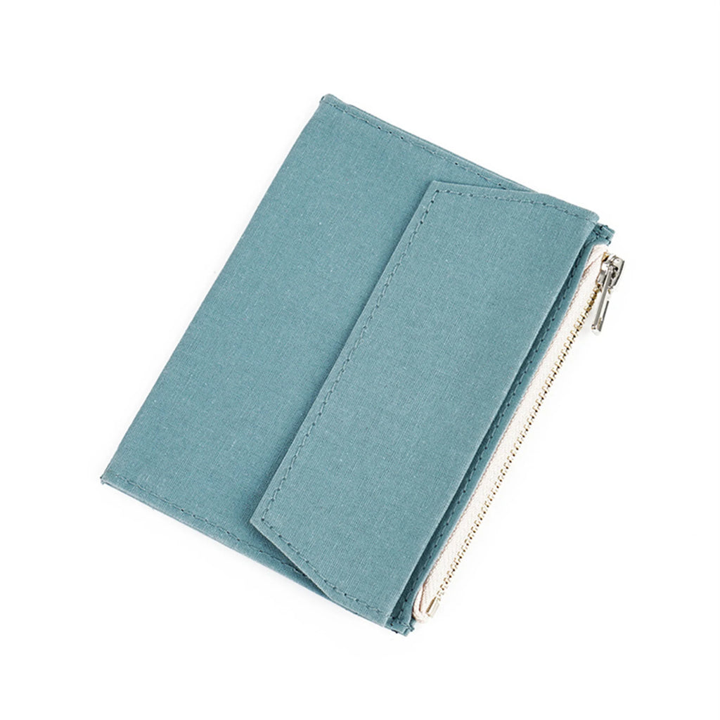 Pochette de voyage en toile pour carnet de notes et cartes de voyage – Pochette de rangement longue durée pour documents et articles de voyage