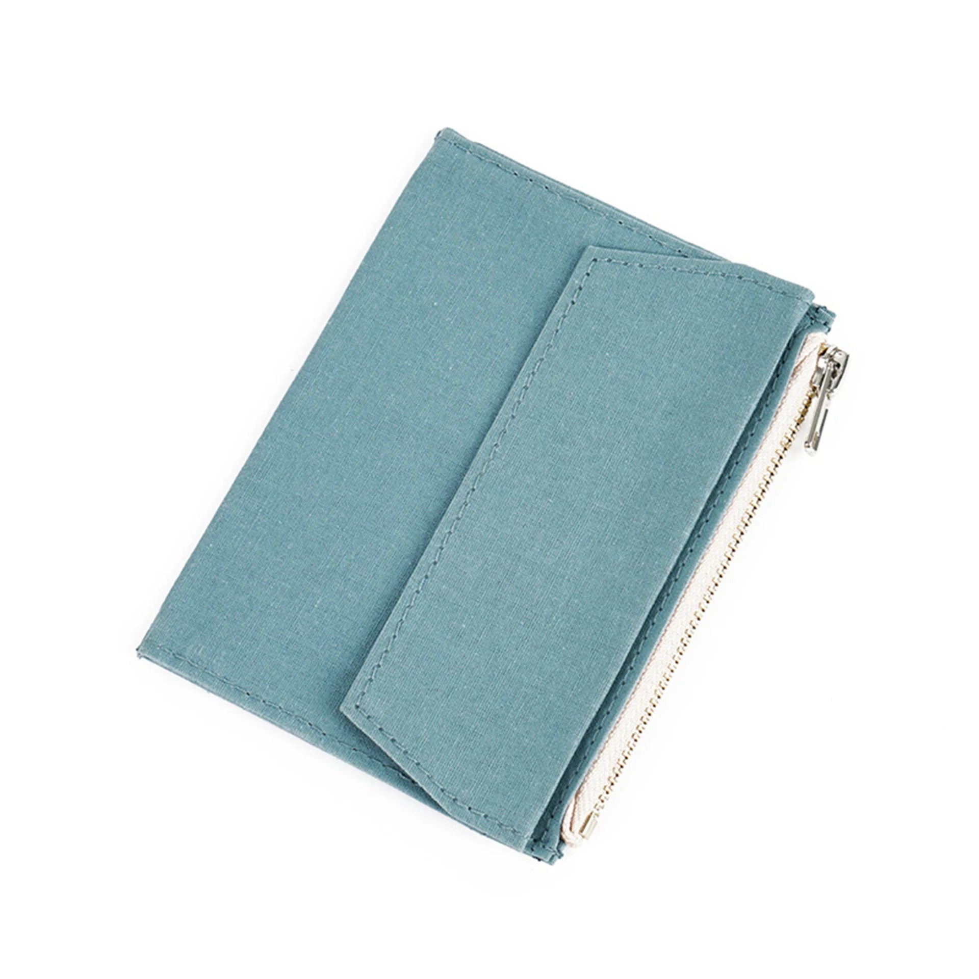 Pochette de voyage en toile pour carnet de notes et cartes de voyage – Pochette de rangement longue durée pour documents et articles de voyage
