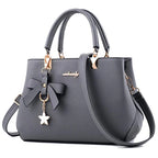 Damen PU-Handtasche – Crossbody & Messenger Bag mit Blumen-Design für Alltag & Shopping