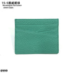 Véritable carte avec initiales – Slim Luxus Card Holder aus Rindsleder für Damen &amp; Herren | Porte-monnaie personnalisé