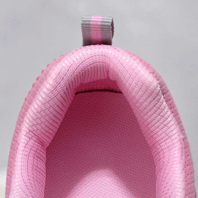 Damen Running & Freizeit Sneaker – Atmungsaktive Mesh Sportschuhe mit rutschfester Sohle, leichte Trainings- & Tennis-Schuhe für Frühjahr & Herbst